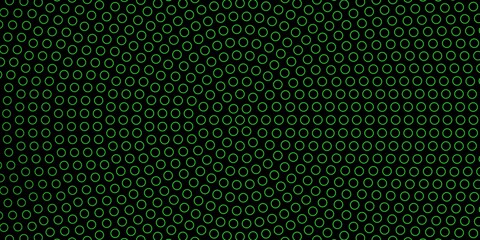 Dark Green vector background with circles. Abstract colorful disks on simple gradient background. Pattern for websites, landing pages.