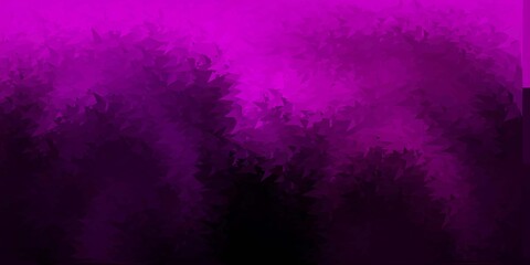 Dark purple vector triangle mosaic design.