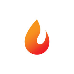 flame icon vector design illustration