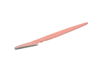 Pink eyebrow shaver for women
