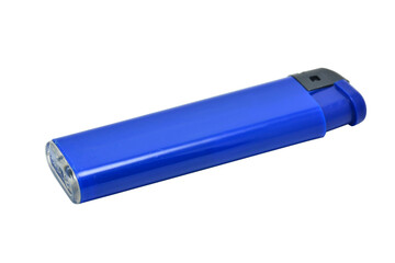Blue portable small flame lighter