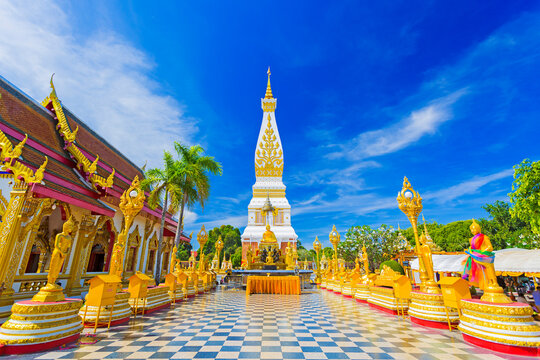 Wat Phra That Phanom is the sacred precinct of the Phra That Phanom chedi, located in the district of the same name, in the southern part of Nakhon Phanom Province, northeastern Thailand.
