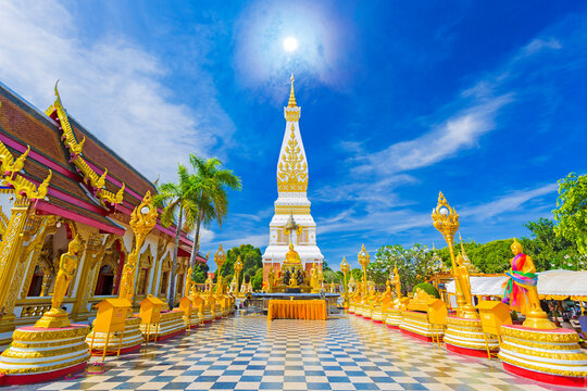 Wat Phra That Phanom is the sacred precinct of the Phra That Phanom chedi, located in the district of the same name, in the southern part of Nakhon Phanom Province, northeastern Thailand.