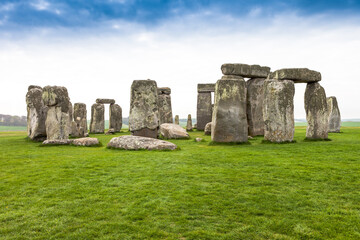 Obraz na płótnie Canvas Stonehenge in Wiltshire, England.