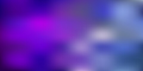 Obraz premium Light blue, red vector abstract blur backdrop.