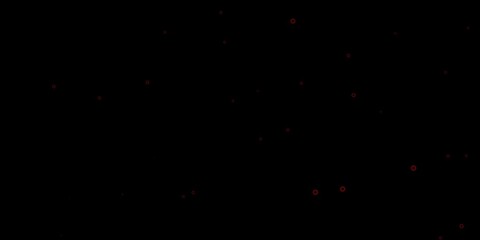 Dark green, red vector template with flu signs.