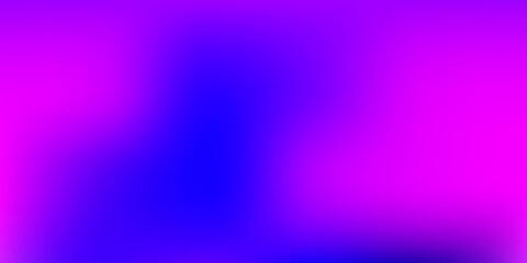 Light Purple, Pink vector blurred template.