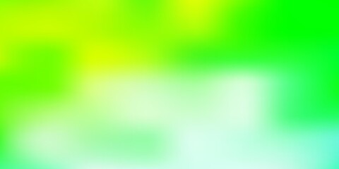Fototapeta na wymiar Light blue, green vector blurred pattern.