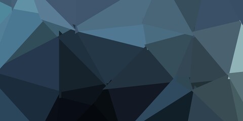 Fototapeta premium Light gray vector gradient polygon wallpaper.