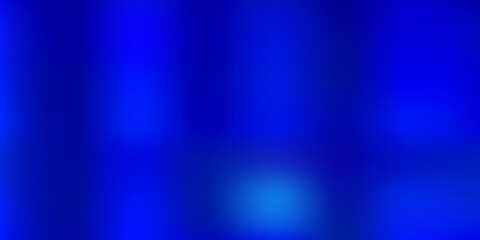 Dark blue vector abstract blur layout.