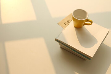 open book and pen on the table