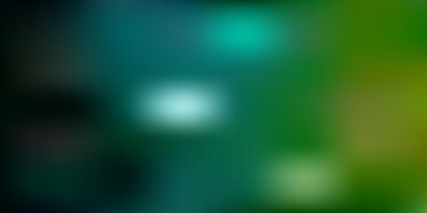 Light blue, green vector blurred pattern.