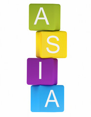 alphabet blocks ASIA