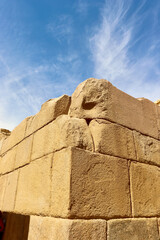 sphinx and pyramid