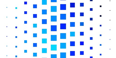 Light BLUE vector background with rectangles. Illustration with a set of gradient rectangles. Best design for your ad, poster, banner.