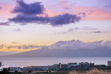 North Kaanapali sunset on Maui Hawaii
