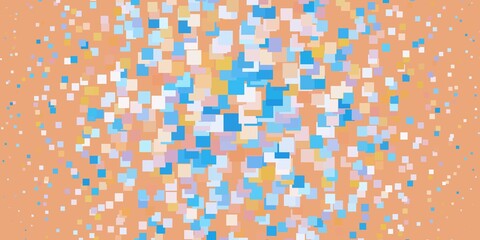 Fototapeta premium Light Blue, Yellow vector backdrop with rectangles. New abstract illustration with rectangular shapes. Pattern for websites, landing pages.