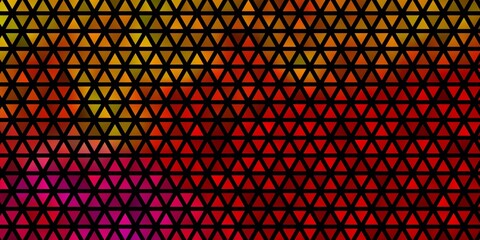 Light Multicolor vector texture with triangular style.