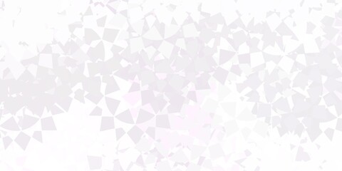 Light blue, red vector background with polygonal style.