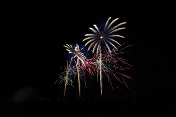 Nagano ebisukou fireworks 2016 in nagano japan