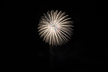 Fototapeta premium Nagano ebisukou fireworks 2016 in nagano japan