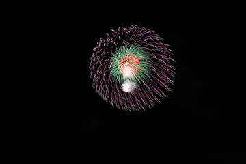 Nagano ebisukou fireworks 2016 in nagano japan