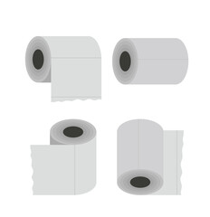 Wc paper icon vector
