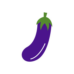 eggplant vector design template illustration