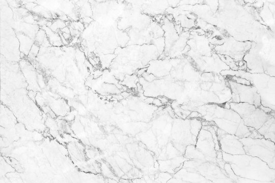 White marble texture abstract background pattern with high resolution. © prapann