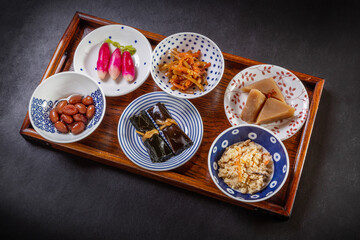 ごはんと味噌汁　Typical Japanese meal 