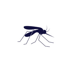 Mosquito icon vector insert mosquito flat illustration icon app