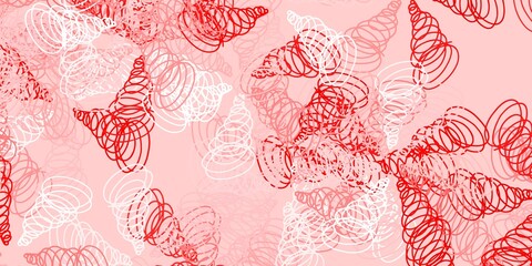 Light orange vector backdrop with bent lines.