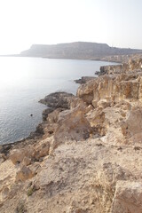 Fototapeta na wymiar coast of the island of crete
