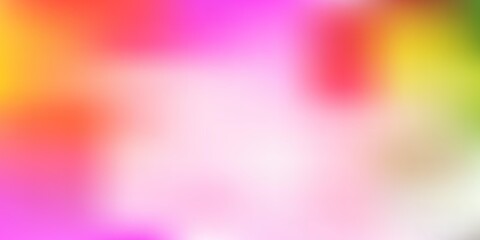 Light pink, green vector gradient blur texture.