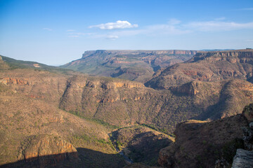 Fototapeta na wymiar The Blyde River Canyon with the Three Rodavels, Mpumalanga, South Africa