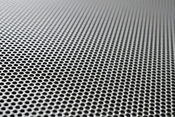 Metal texture mesh hole patterm 