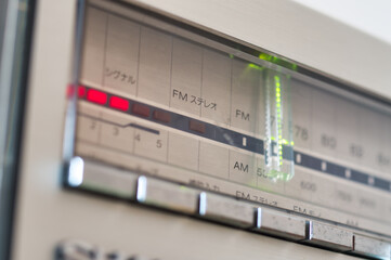 ラジオカセットデッキ