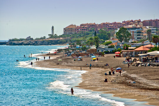 Playa del Penoncillo Torrox Costa Andalusia Axarquia Costa del Sol Spain