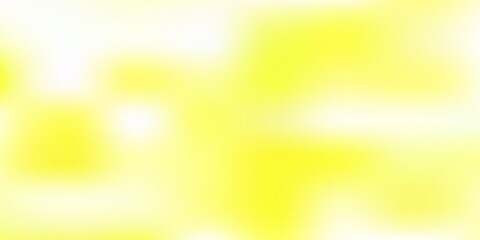 Light yellow vector abstract blur texture.