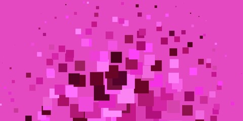 Light Pink vector background with rectangles. Rectangles with colorful gradient on abstract background. Pattern for commercials, ads.