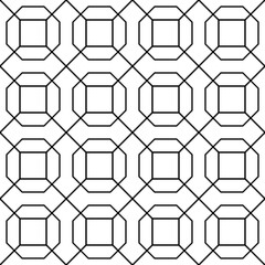 seamless pattern made with linear square. simple geometric illustration.