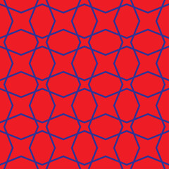 a simple zig zag geometrical linear pattern.