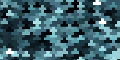 Light BLUE vector layout with lines, rectangles. Colorful illustration with gradient rectangles and squares. Modern template for your landing page.