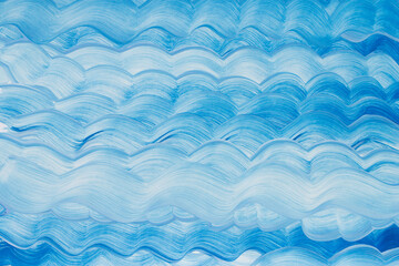 blue painted on paper background texture