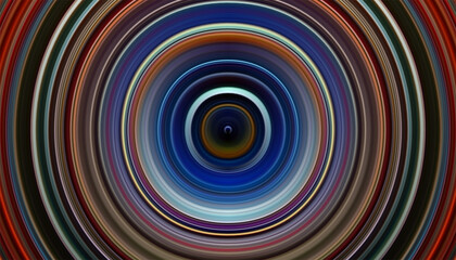 Abstract 3d illustration background of glowing lines