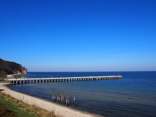 Orłowo pier in Gdynia, Poland