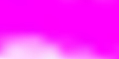 Light purple, pink vector abstract blur layout.