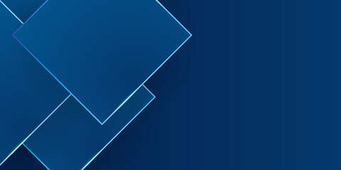 Abstract Blue Background. Abstract template geometric triangles blue gradient color modern background design. You can use for brochure, presentation, poster, leaflet, flyer, print, advertising, banner