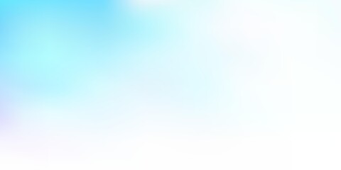 Light blue vector blur layout.