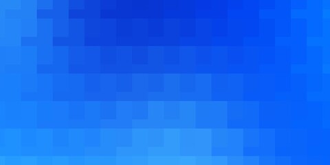Light BLUE vector background in polygonal style. Abstract gradient illustration with rectangles. Template for cellphones.
